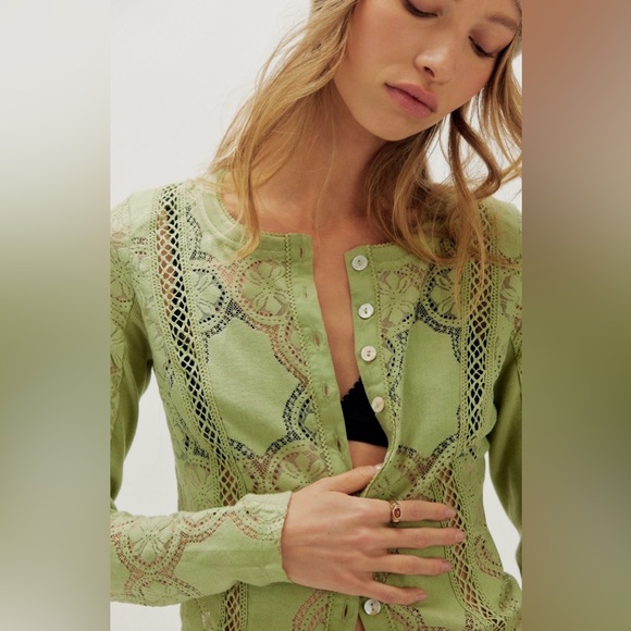 Jae Knit Long Sleeve NWOT soft moss - Picture 3 of 6